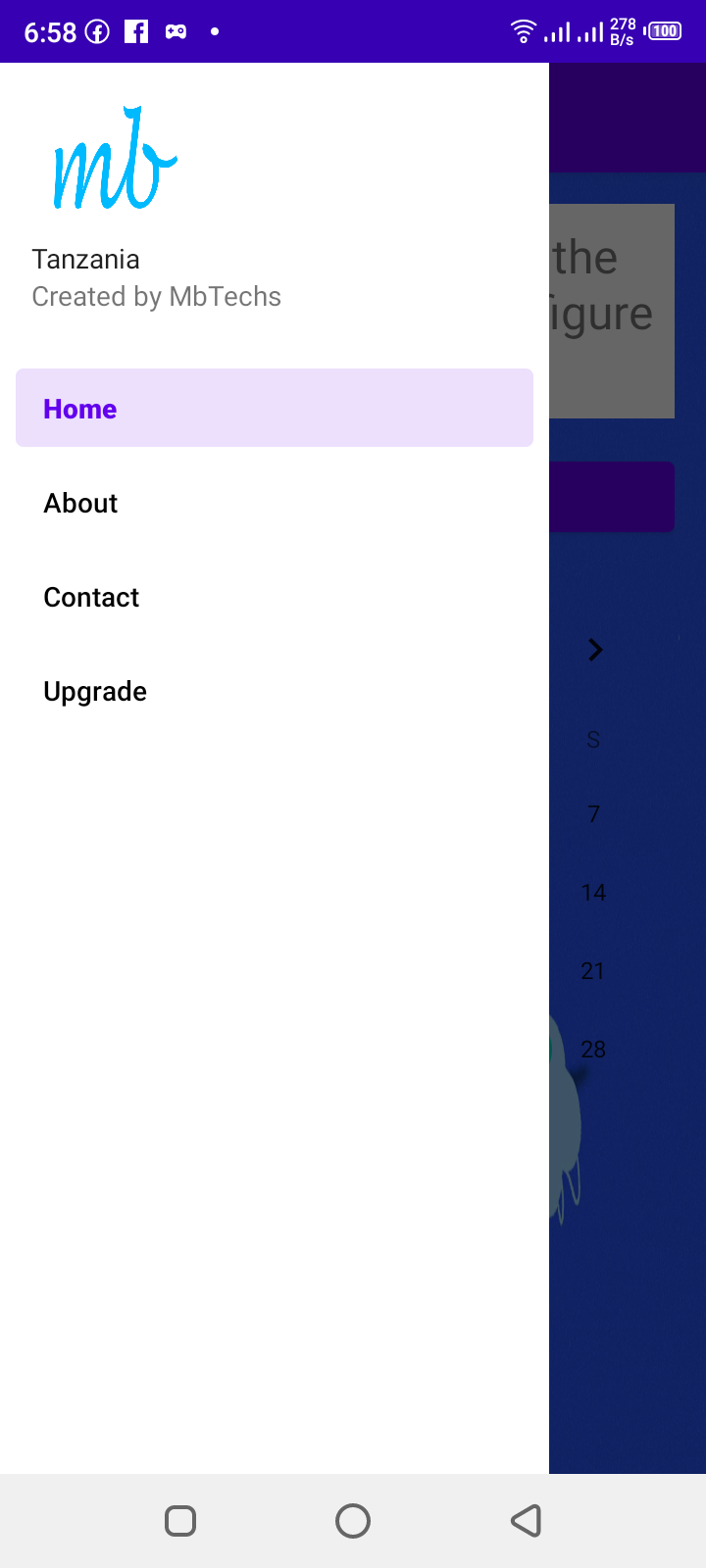 Remote Control Android app screenshot